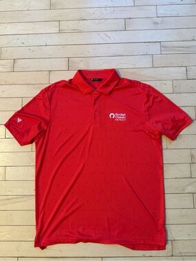 Limited Edition Men's Levelwear Tour Logo Polo (Rocket Mortgage Classic - Sz: L)
